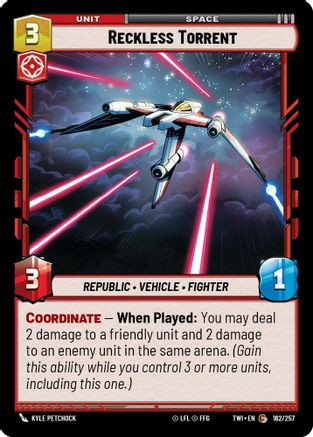 Reckless Torrent (162/257) - TOTR - Common