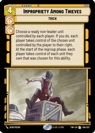 Impropriety Among Thieves (204/257) - TOTR - Rare