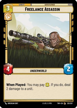Freelance Assassin (212/257) - TOTR - Common