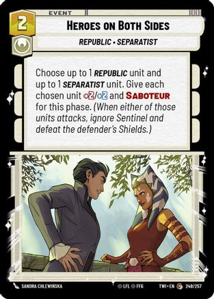 Heroes on Both Sides (249/257) - TOTR - Common