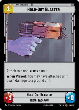 Hold-Out Blaster (256/257) - TOTR - Common