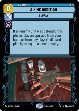 A Fine Addition (040/257) - TOTR - Rare