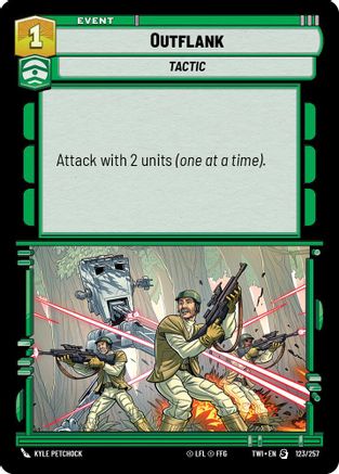 Outflank (123/257) - TOTR - Special