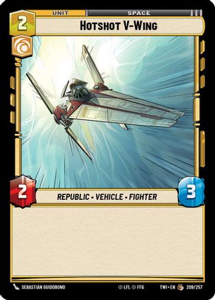 Hotshot V-Wing (209/257) - TOTR - Common