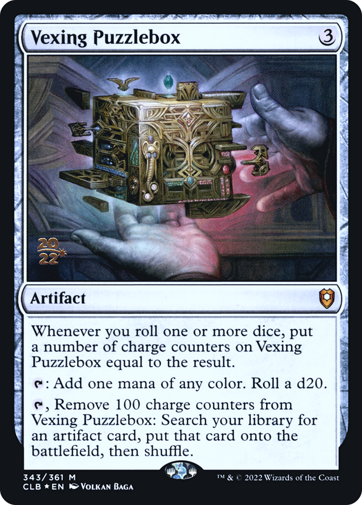 Vexing Puzzlebox (PRE-343S) - mythic - Foil