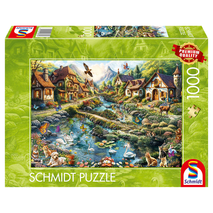 PZ1000 : Village à l'orée de la forêt