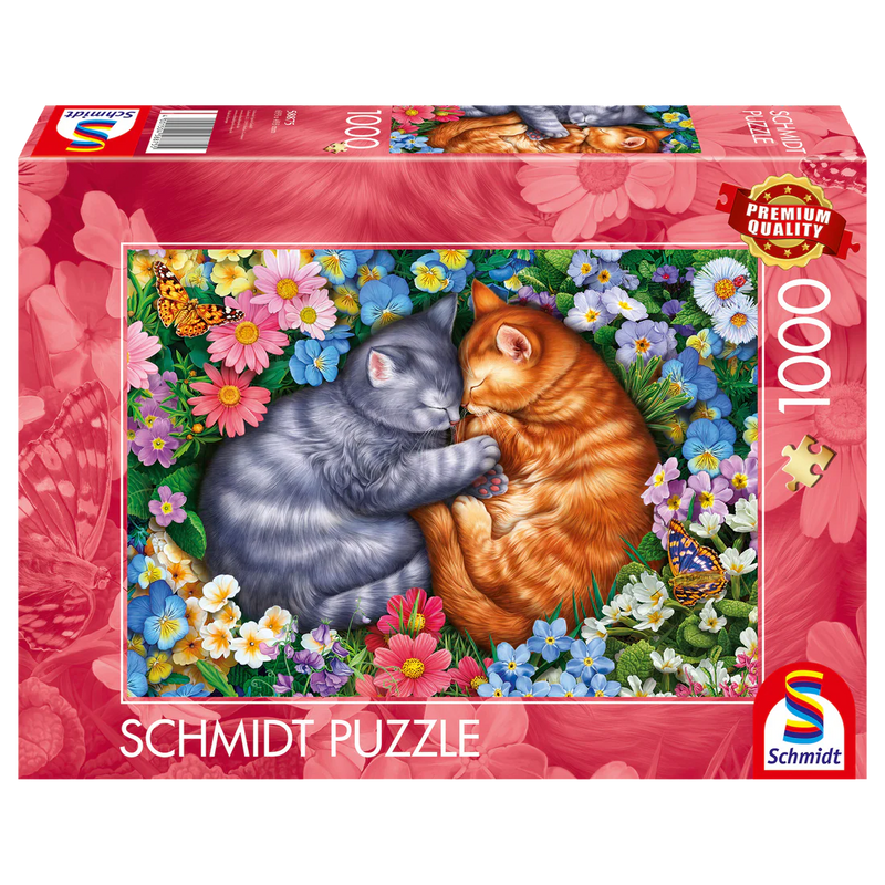 Sommeil en Pattes de Velours (1000 Pièces)