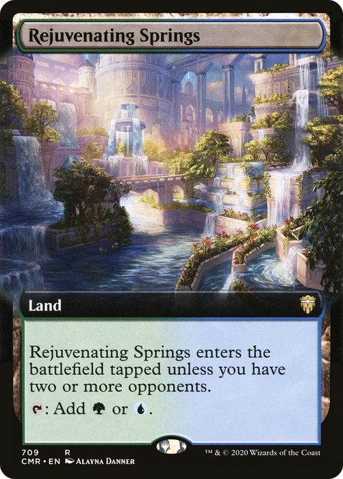 Rejuvenating Springs (CMR-709) - rare: (Extended Art)