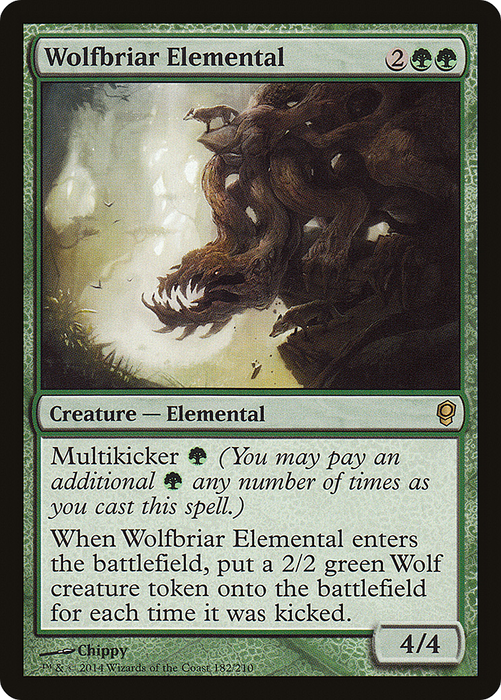 Wolfbriar Elemental (CNS-182) - rare - Foil