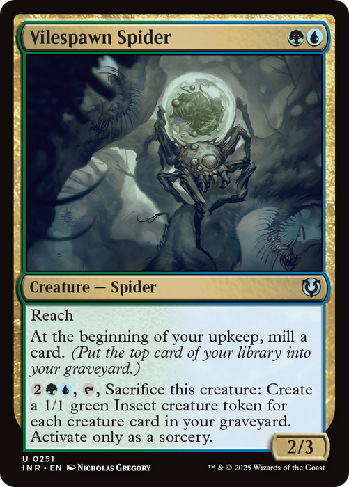 Vilespawn Spider (INR-251) - uncommon