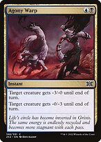 Agony Warp (2X2-168) - common - Foil