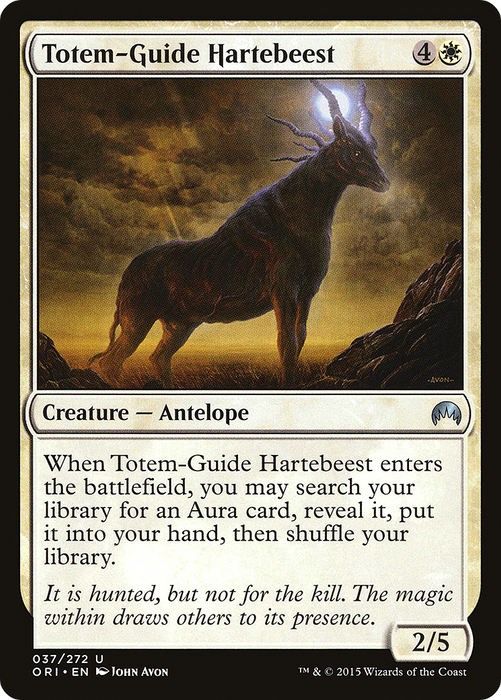 Totem-Guide Hartebeest (ORI-037) - uncommon - Foil