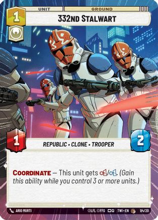 332nd Stalwart (Hyperspace) (04/20) - TOTRWPP - Special