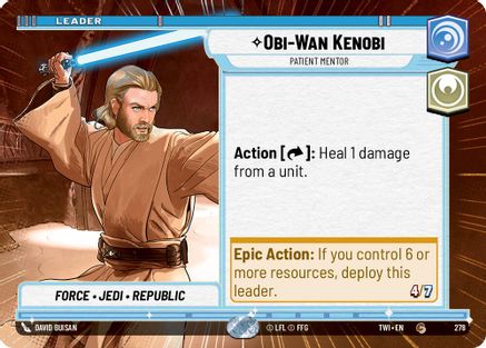 Obi-Wan Kenobi - Patient Mentor (Hyperspace) (278) - TOTR - Common