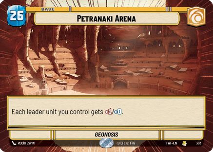 Petranaki Arena (Hyperspace) (303) - TOTR - Rare - Foil