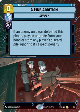 A Fine Addition (Hyperspace) (313) - TOTR - Rare