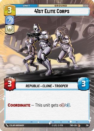41st Elite Corps (Hyperspace) (318) - TOTR - Common