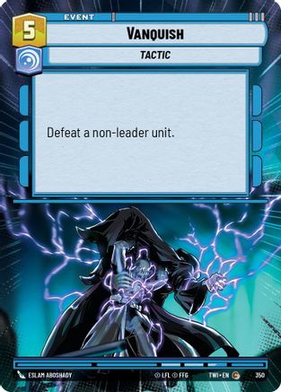 Vanquish (Hyperspace) (350) - TOTR - Common - Foil