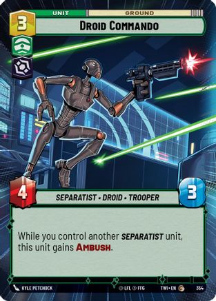Droid Commando (Hyperspace) (354) - TOTR - Common