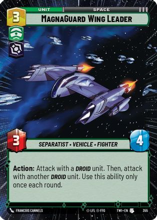 MagnaGuard Wing Leader (Hyperspace) (355) - TOTR - Uncommon