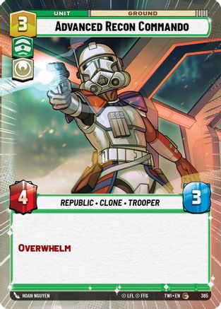 Advanced Recon Commando (Hyperspace) (365) - TOTR - Common - Foil