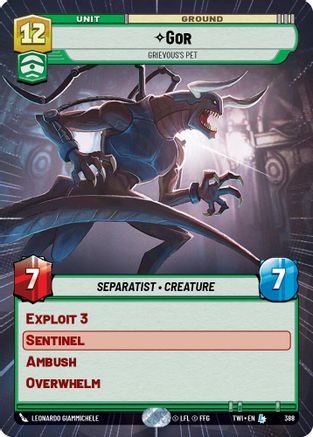Gor - Grievous's Pet (Hyperspace) (388) - TOTR - Legendary