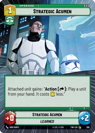 Strategic Acumen (Hyperspace) (390) - TOTR - Common