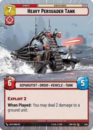 Heavy Persuader Tank (Hyperspace) (434) - TOTR - Common - Foil
