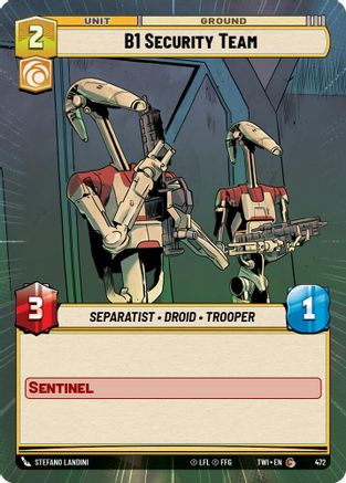 B1 Security Team (Hyperspace) (472) - TOTR - Common