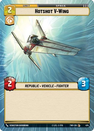 Hotshot V-Wing (Hyperspace) (474) - TOTR - Common