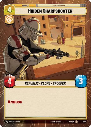 Hidden Sharpshooter (Hyperspace) (479) - TOTR - Common