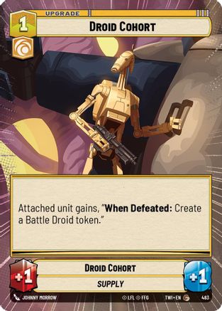 Droid Cohort (Hyperspace) (483) - TOTR - Common