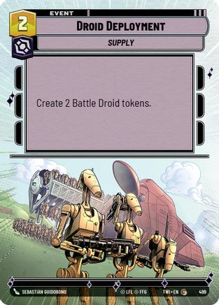 Droid Deployment (Hyperspace) (499) - TOTR - Common - Foil