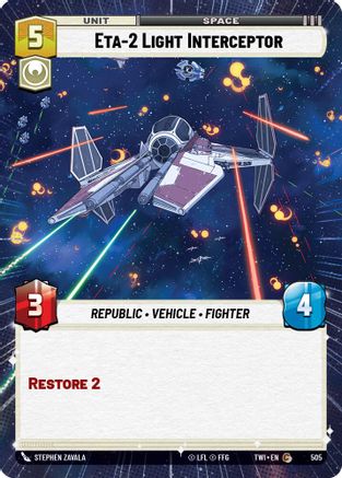 Eta-2 Light Interceptor (Hyperspace) (505) - TOTR - Common