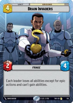Brain Invaders (Hyperspace) (515) - TOTR - Rare - Foil