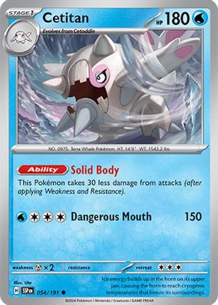 Cetitan (054/191) - SSS  - Common