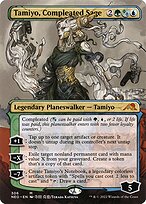 Tamiyo, Compleated Sage (NEO-306) - mythic (Borderless) - Foil