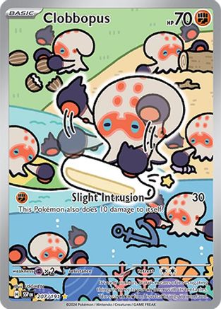 Clobbopus (207/191) - SSS  - Illustration Rare - Holofoil