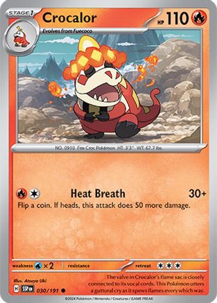 Crocalor (030/191) - SSS  - Common