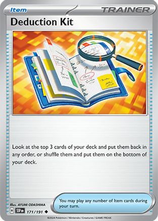 Deduction Kit (171/191) - SSS  - Uncommon
