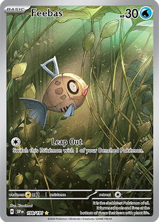 Feebas (198/191) - SSS  - Illustration Rare - Holofoil