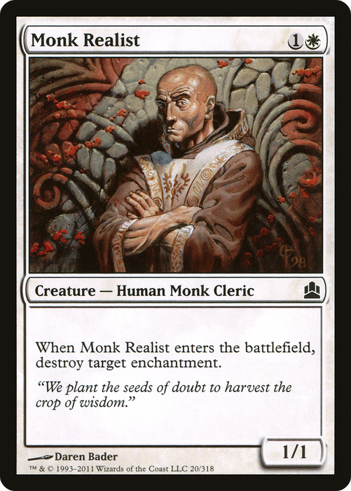 Monk Realist (CMD-020) - common