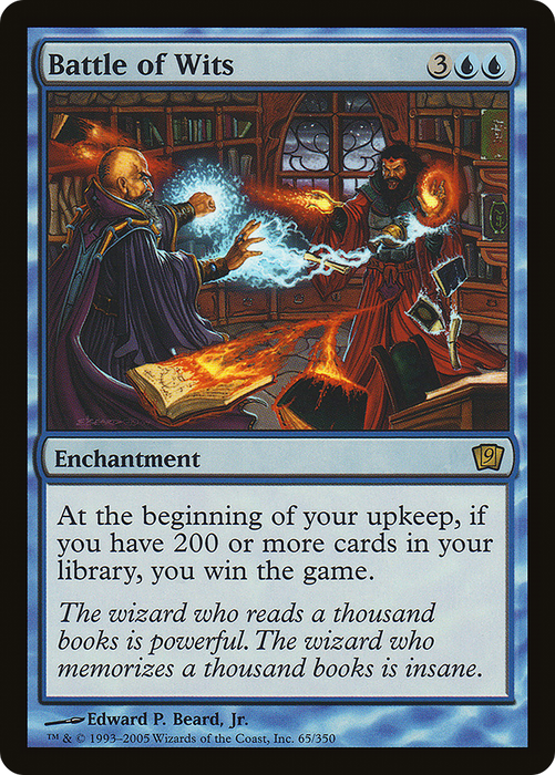 Battle of Wits (9ED-65★) - rare - Foil