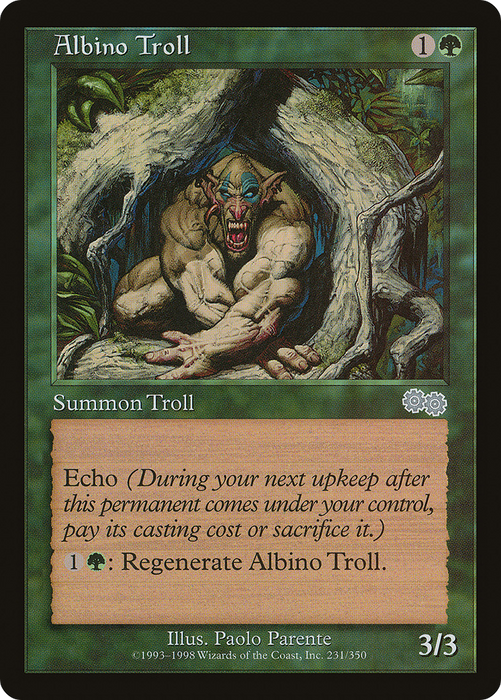 Albino Troll (USG-231) - uncommon