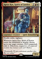 Agrus Kos, Spirit of Justice (MKM-184) - mythic