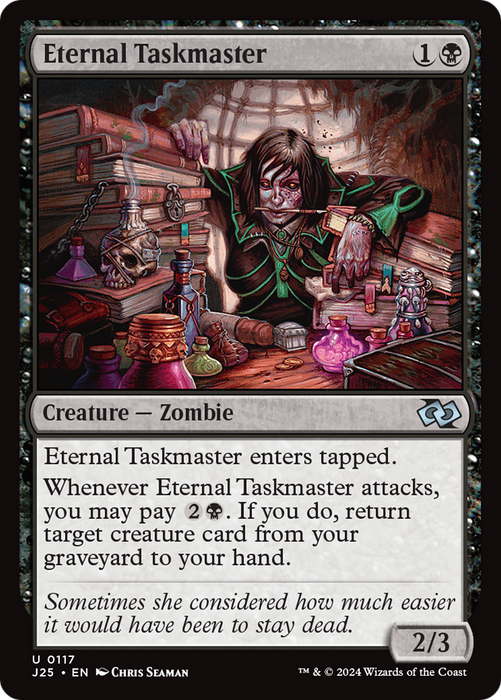 Eternal Taskmaster (J25-117) - uncommon