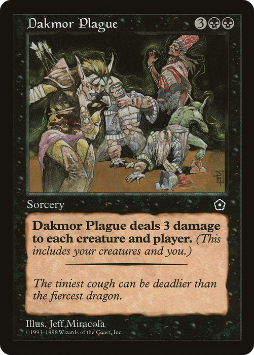 Dakmor Plague (P02-069) - uncommon