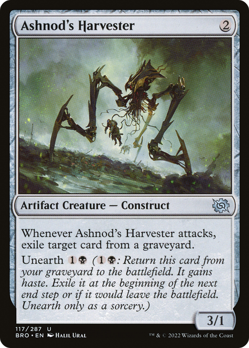 Ashnod's Harvester (BRO-117) - uncommon