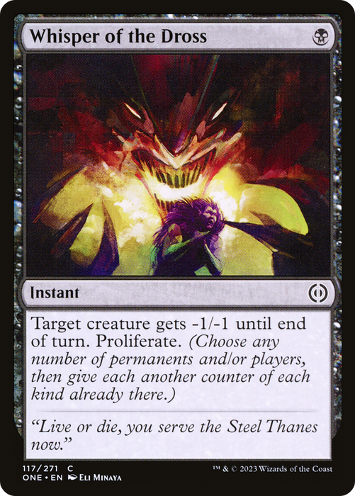 Whisper of the Dross (ONE-117) - common - Foil