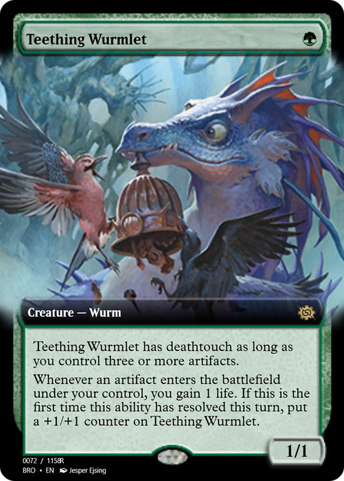 Teething Wurmlet (PRM-105752) - rare - Foil